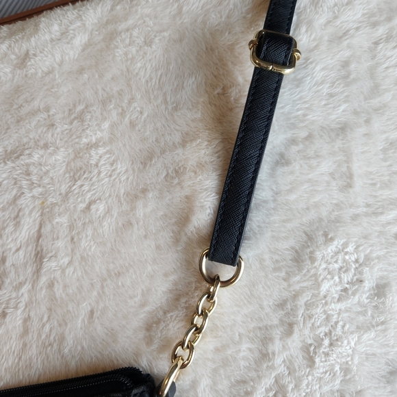 Tommy Hilfiger Black Canvas Cross Body Bag - Picture 7 of 12